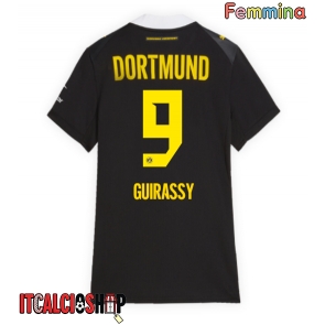 Borussia Dortmund Serhou Guirassy #9 Seconda Maglia Femmina 2026-27 Manica Corta